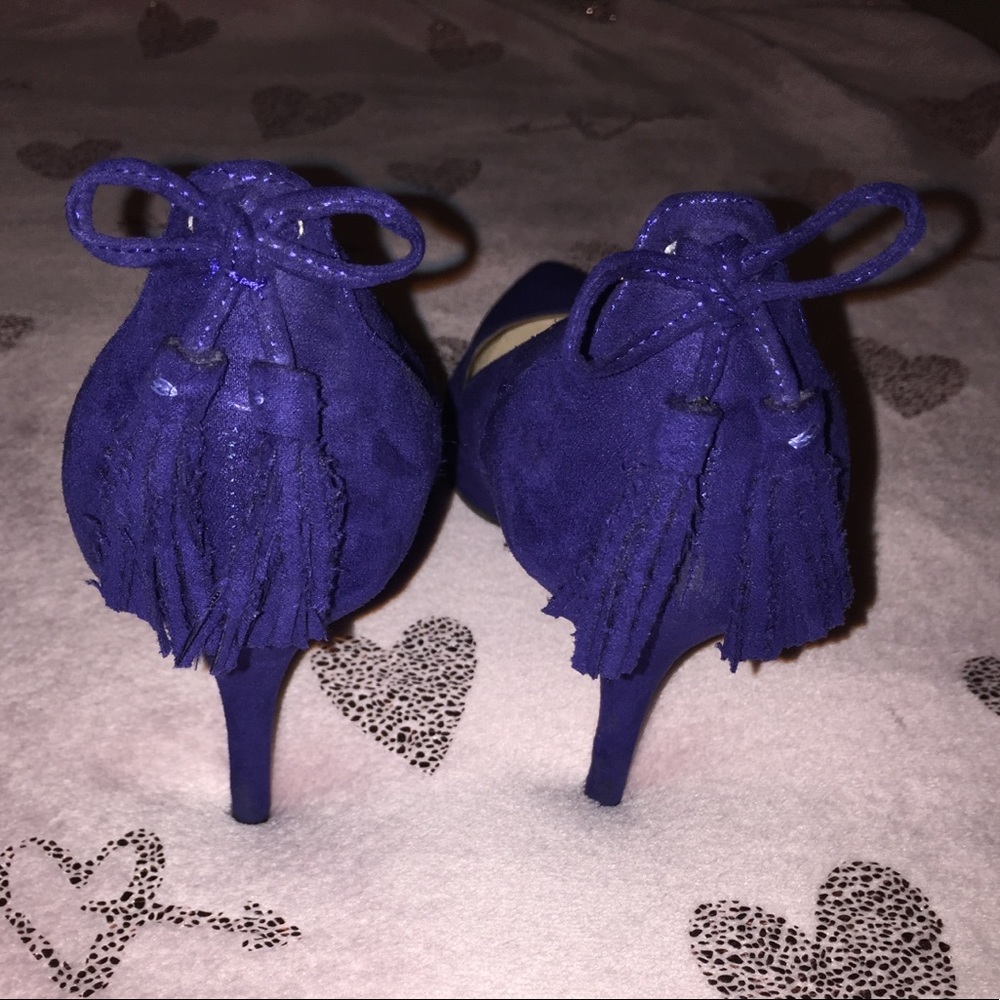 Royal Blue Heels